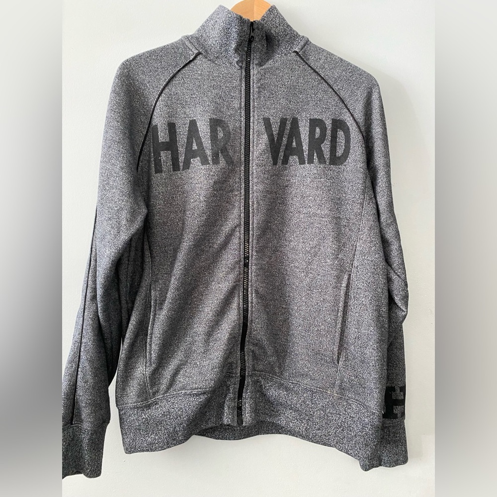 Harvard University Zip Up Sweatshirt Jacket